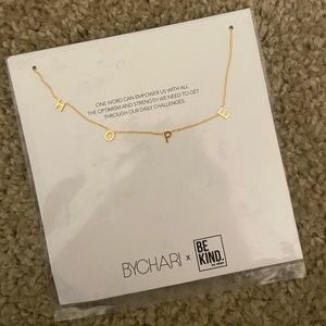 Bychari hope necklace